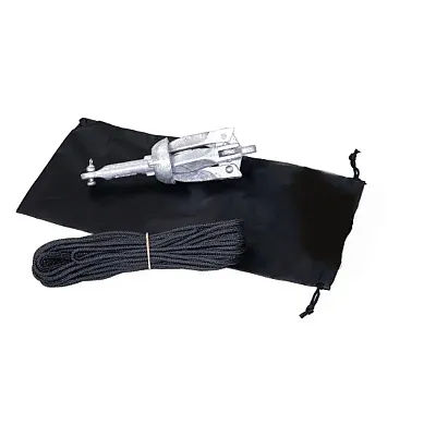 YAKGEAR AB1 Anchor In A Bag 1.5Lb Grapnel Ancho