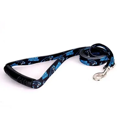 Little Earth Productions Carolina Panthers EZ Grip Nylon Leash - S/M