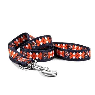 Little Earth Productions Cincinnati Bengals Argyle Nylon Leash - S/M