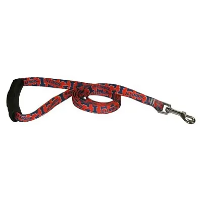 Little Earth Productions Illinois Fighting Illini EZ Grip Nylon Leash - S/M