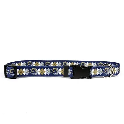 Little Earth Productions Los Angeles Rams Argyle Nylon Collar - Small