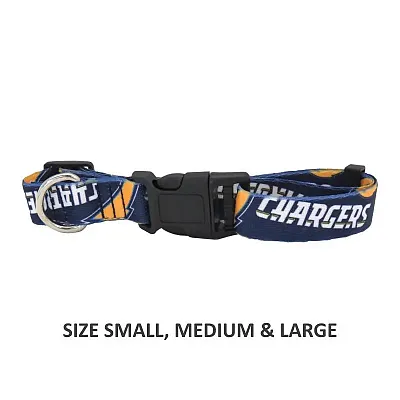Little Earth Productions Los Angeles Chargers Nylon Collar - Medium