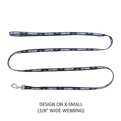 Little Earth Productions Los Angeles Chargers Nylon Leash - X-Small
