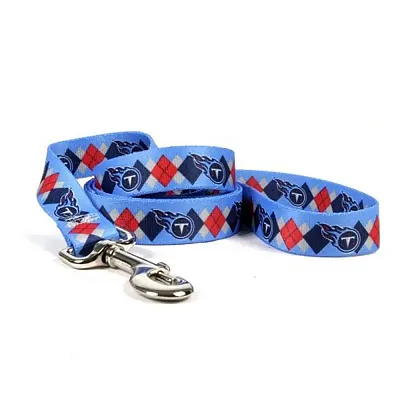 Little Earth Productions Tennessee Titans Argyle Nylon Leash - S/M