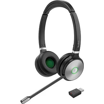 Yealink Headsets WH62-DUAL-Portable-Teams 1208643 Teams Std Dect Wireless Headse