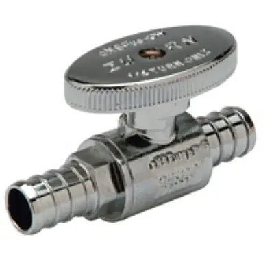 ZURN PEX QQTV477GX 1/2X1/2 Pex Stop Valve-Lo