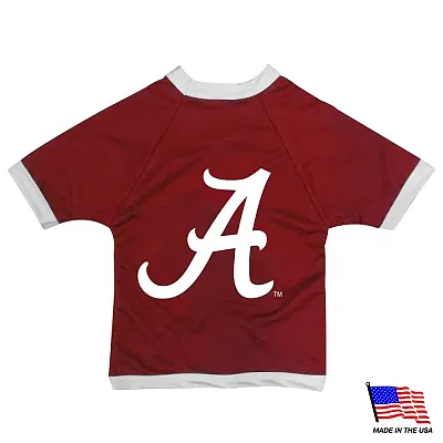 All Star Dogs Alabama Crimson Tide Athletic Mesh Pet Jersey - Large