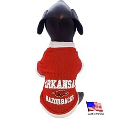 All Star Dogs Arkansas Razorbacks Athletic Mesh Pet Jersey - Medium