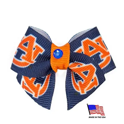 All Star Dogs Auburn Tigers Pet Hair Bow