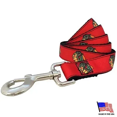 All Star Dogs Chicago Blackhawks Premium Pet Leash - Small