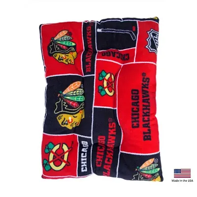 All Star Dogs Chicago Blackhawks Pet Slumber Bed - Small