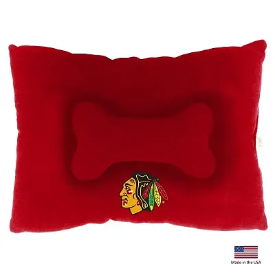 All Star Dogs Chicago Blackhawks Pet Slumber Bed - Medium