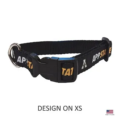 All Star Dogs Appalachian State Mountaineers Pet Collar - XS