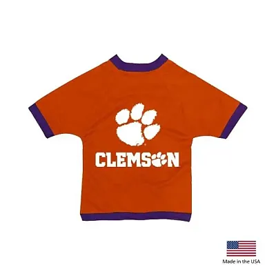 All Star Dogs Clemson Tigers Orange Premium Pet Jersey - 3XL