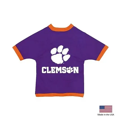 All Star Dogs Clemson Tigers Purple Premium Pet Jersey - 4XL