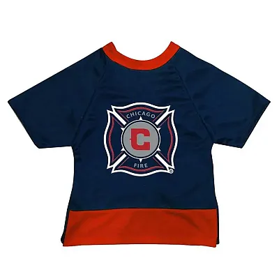 All Star Dogs Chicago Fire Premium Pet Jersey - Small