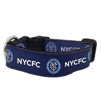 All Star Dogs New York City FC Pet Premium Collar - Medium