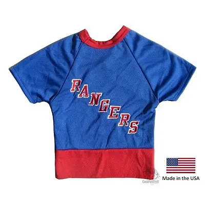 All Star Dogs NY Rangers Premium Pet Jersey - XL-Rangers Wordmark