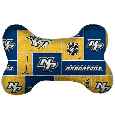 All Star Dogs Nashville Predators Plush Bone Toy - Large