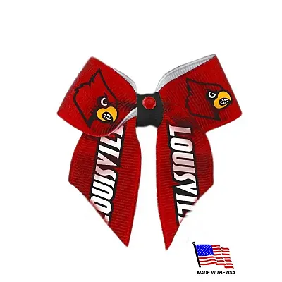 All Star Dogs Louisville Cardinals Pet Hair Bow