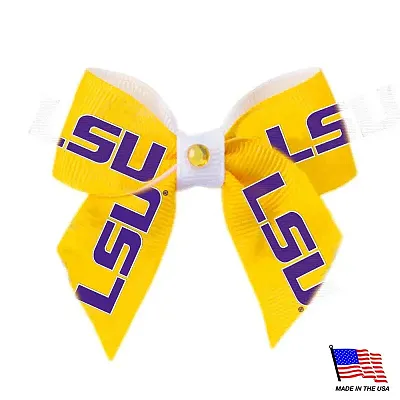 All Star Dogs LSU Tigers Pet Hair Bow