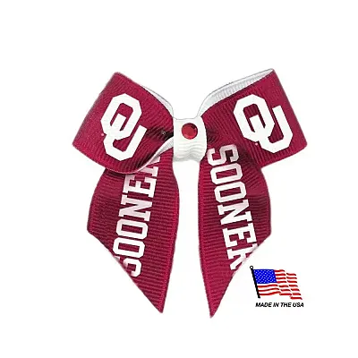 All Star Dogs Oklahoma Sooners Pet Hair Bow