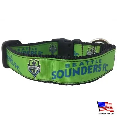 All Star Dogs Seattle Sounders Pet Collar - X-Small