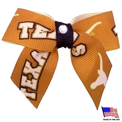All Star Dogs Texas Longhorns Pet Hair Bow