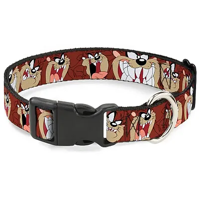 Buckle-Down Buckle-Down Tasmanian Devil Expressions Pet Collar - Small