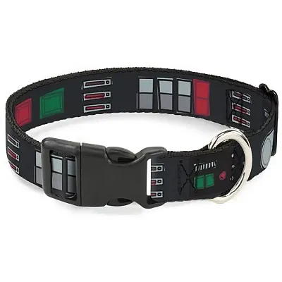 Buckle-Down Star Wars Darth Vader Utility Belt Pet Collar - Large