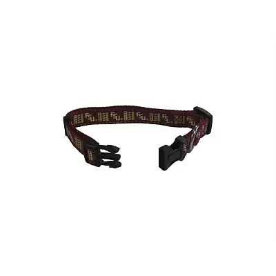 Pet Goods Manufacturing Florida State Seminoles Pet Reflective Nylon Collar - M