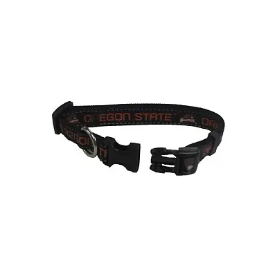 Pet Goods Manufacturing Oregon State Beavers Pet Reflective Nylon Collar - Medi