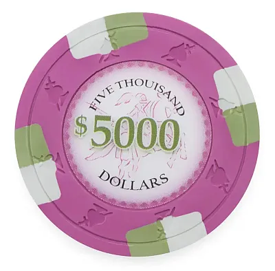 Clay Poker Knights 13.5g Poker Chip (25 Pack) BRY001260U