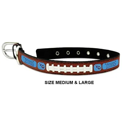 GameWear Tennessee Titans Leather Football Collar - Toy