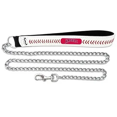 GameWear Los Angeles Angels Leather Baseball Seam Leash - Large
