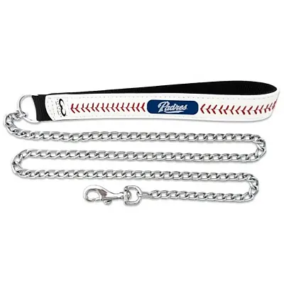 GameWear San Diego Padres Leather Baseball Seam Leash - Medium