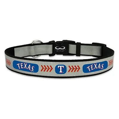 GameWear Texas Rangers Reflective Pet Collar - Small