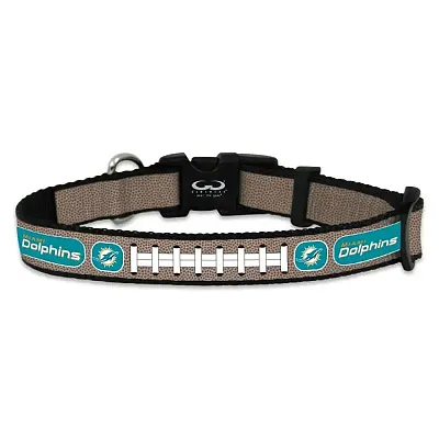 GameWear Miami Dolphins Reflective Football Collar-Toy