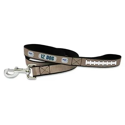 GameWear Seattle Seahawks 12th Dog Reflective Football Leash-LG