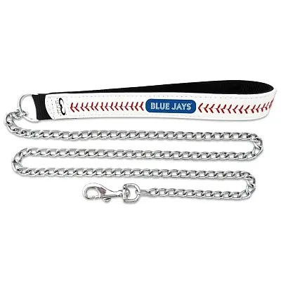 GameWear Toronto Blue Jays Leather Baseball Seam Leash - Medium