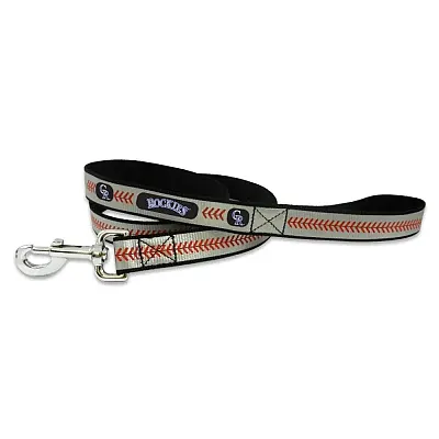 GameWear Colorado Rockies Pet Reflective Leash - Small