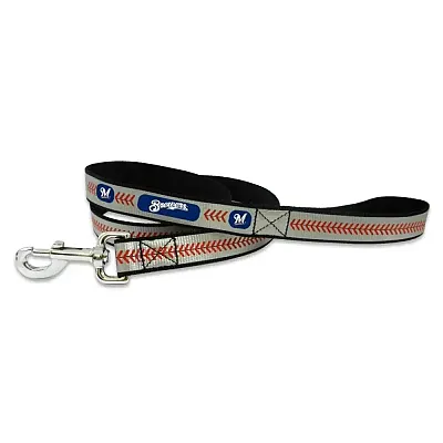 GameWear Milwaukee Brewers Pet Reflective Leash - Small