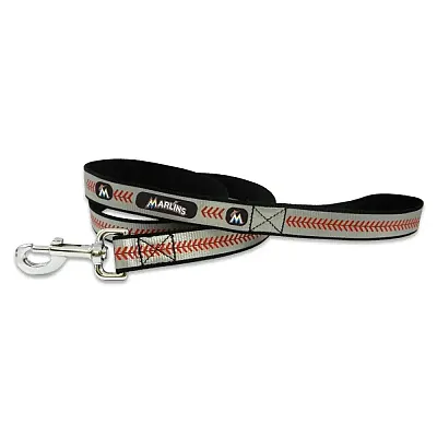 GameWear Miami Marlins Pet Reflective Leash - Small