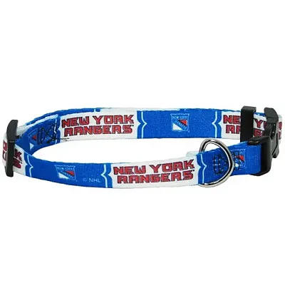 Hunter New York Rangers Pet Collar - Large