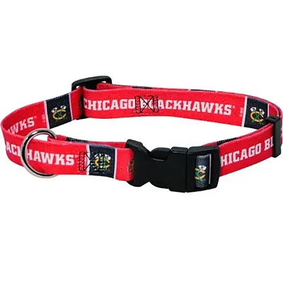 Hunter Chicago Blackhawks Pet Collar - Small