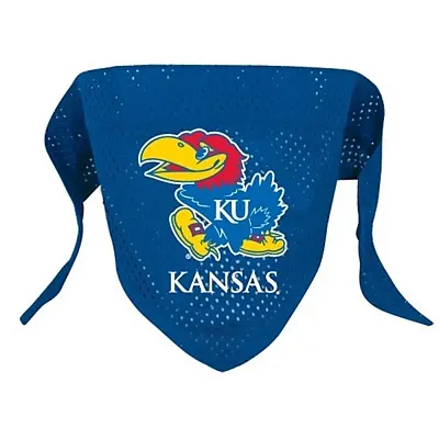 Hunter Kansas Jayhawks Mesh Dog Bandana - Small