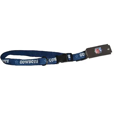 Hunter Dallas Cowboys Premium Ribbon Dog Collar - Large