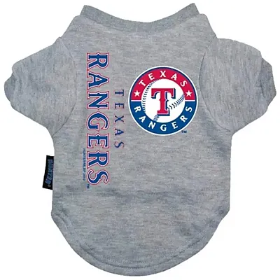 Hunter Texas Rangers Dog Tee Shirt - Large