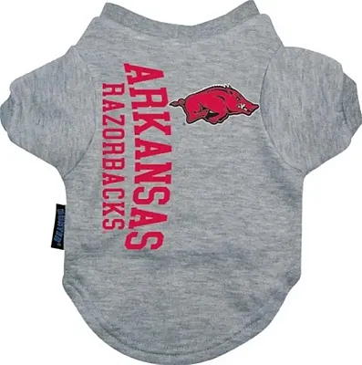 Hunter Arkansas Razorbacks Dog Tee Shirt - Large