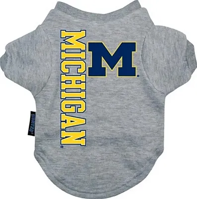 Hunter Michigan Wolverines Dog Tee Shirt - Large